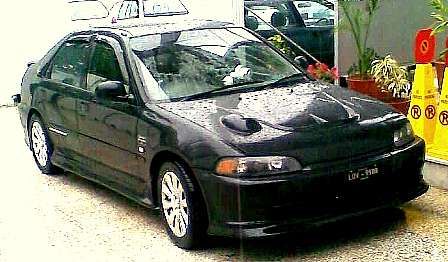 Honda Civic - 1994 black beauty Image-1