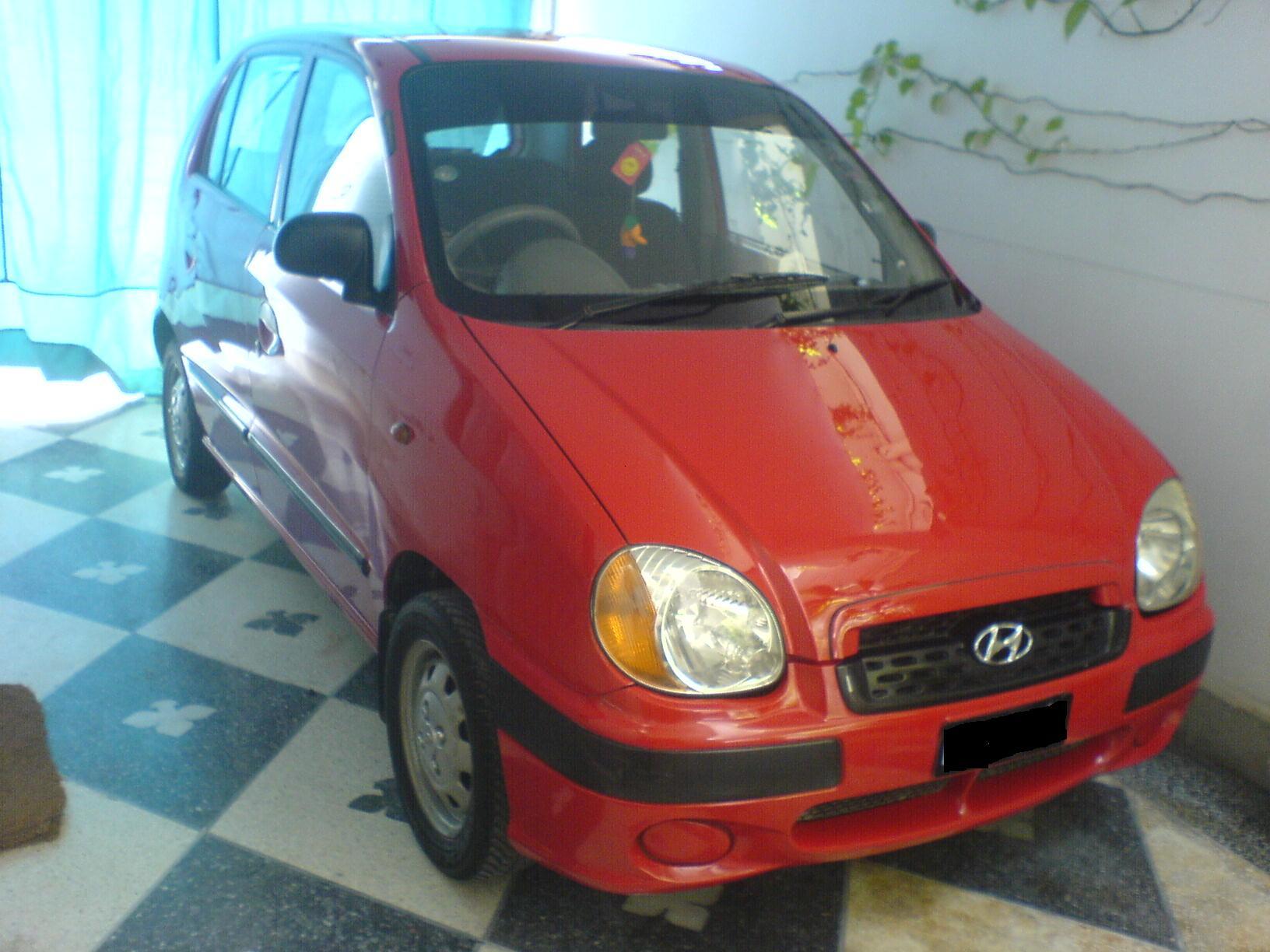 Hyundai Santro - 2002 Popy Red Image-1