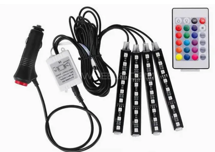 car interior lights box pack with remote Image-1
