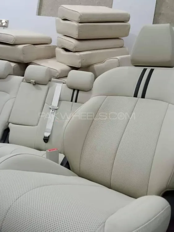 #OshanX7  seats cover in design in Japanese santhatic leathe Image-1