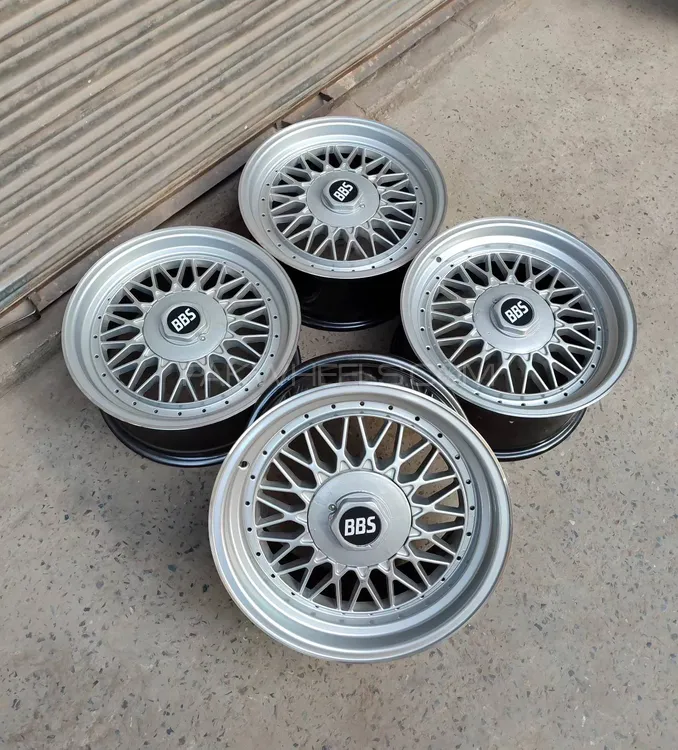 16" BBS Wheels 4 Nuts Staggered 7.5/8.5j Image-1