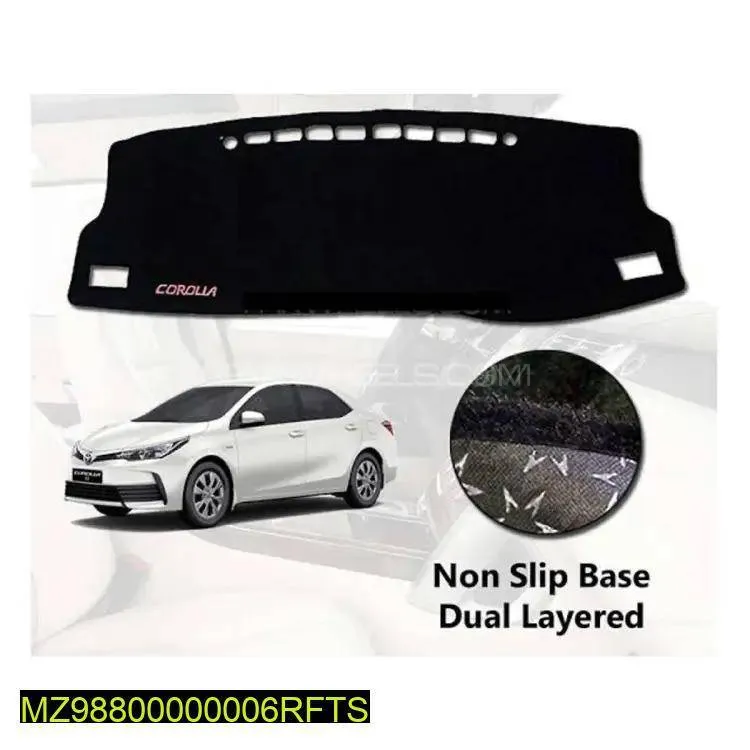 Toyota Corolla Car Dashboard Cover Image-1