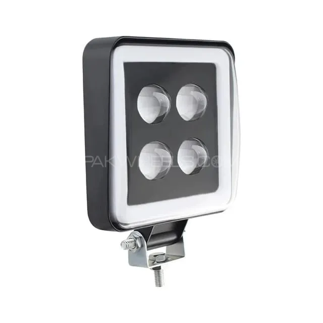 Universal LED Work Light Bar, Square, Angel Eye, Halo Ring, Slim, Auxiliary Spotlights For Car 1Pc Image-1