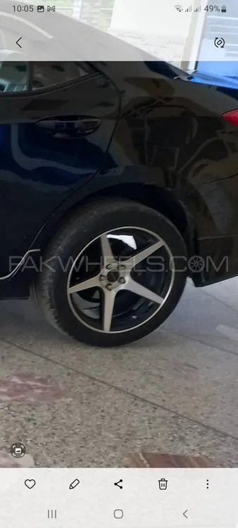 17 inch alloy rims,  for toyota corolla 2009 to 2024 Image-1