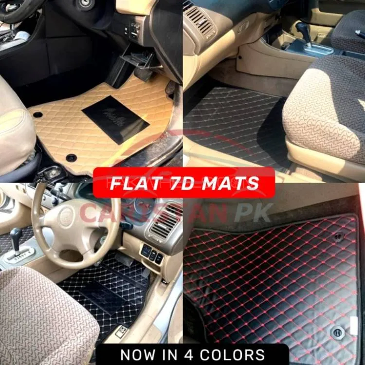Flat Style Diamond Stitch Eco Floor Mats Available For Almost All Cars Image-1