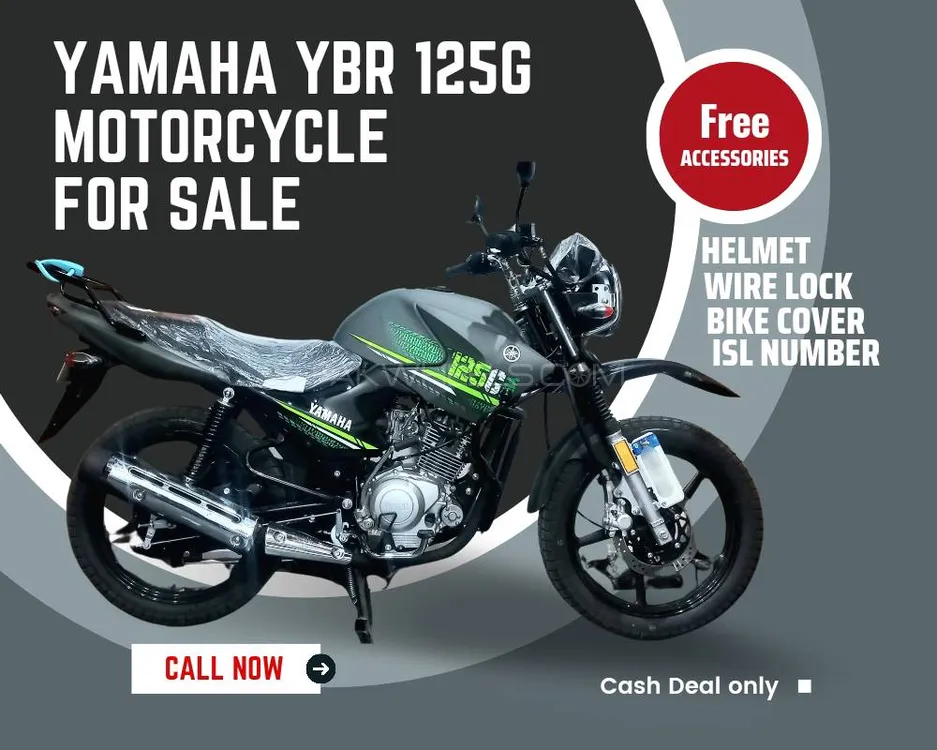 Yamaha YBR 125G 2024 for Sale Image-1