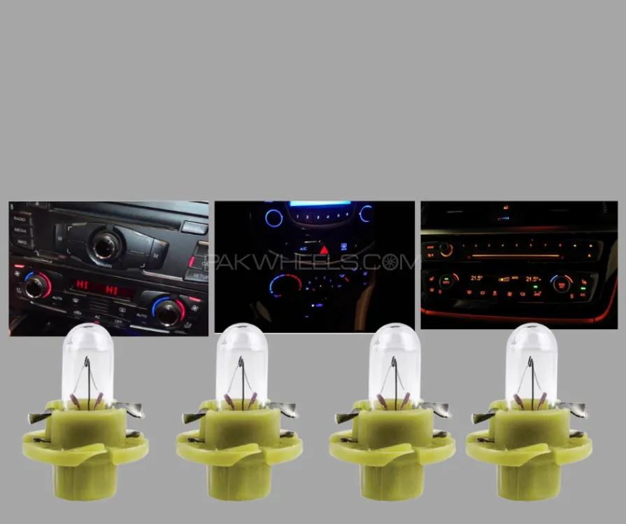 4Pc Dashboard  Meter Interior  AC Button Bulbs  Image-1