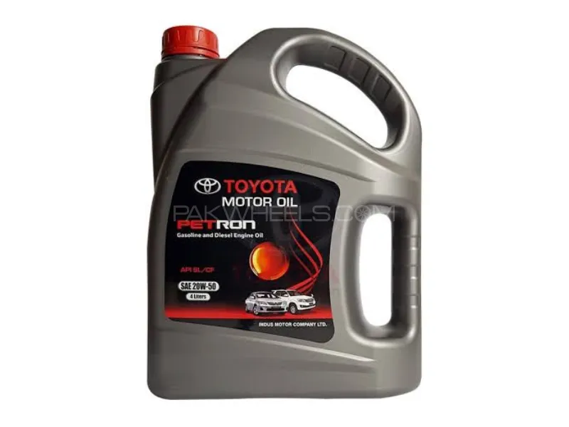Toyota Petron Engine Oil  20W-50 4 Litre Image-1