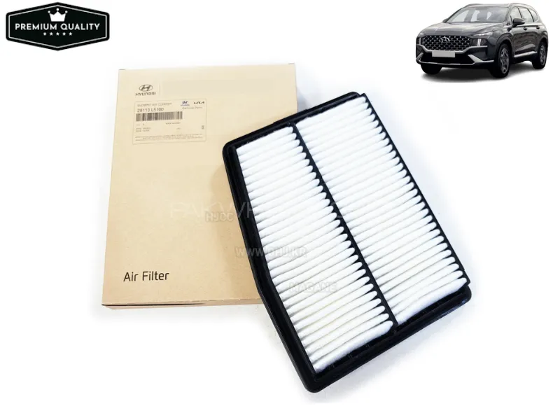Hyundai Santa Fe High Quality Air Filter - Imported Image-1