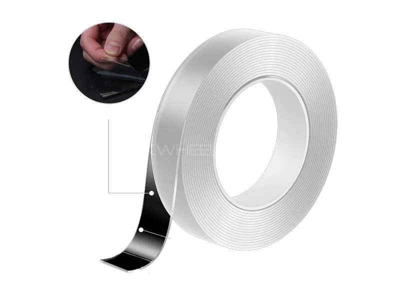 3M Extra Strong Double Sided Nano Tape 8MM width  5MM Length 2MM Thick Image-1