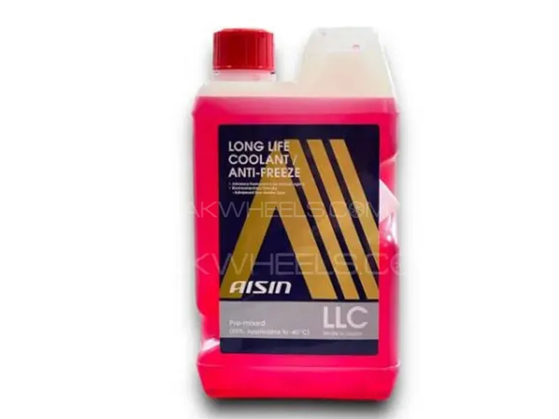 AISIN Anti-Freeze Coolant - Red - 1 Litre Image-1