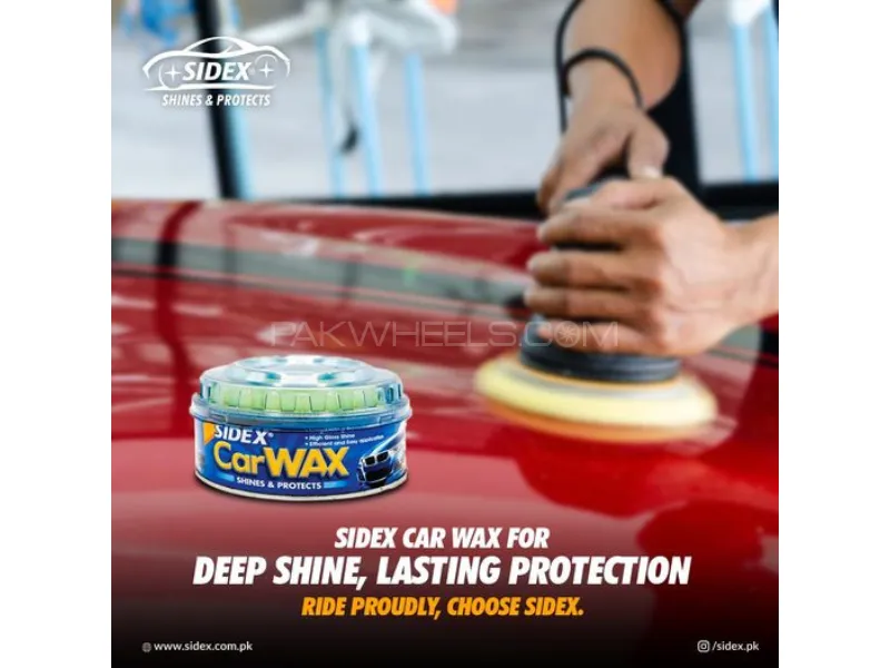  Sidex Car Wax - Shines and Protects - 200gm Image-1