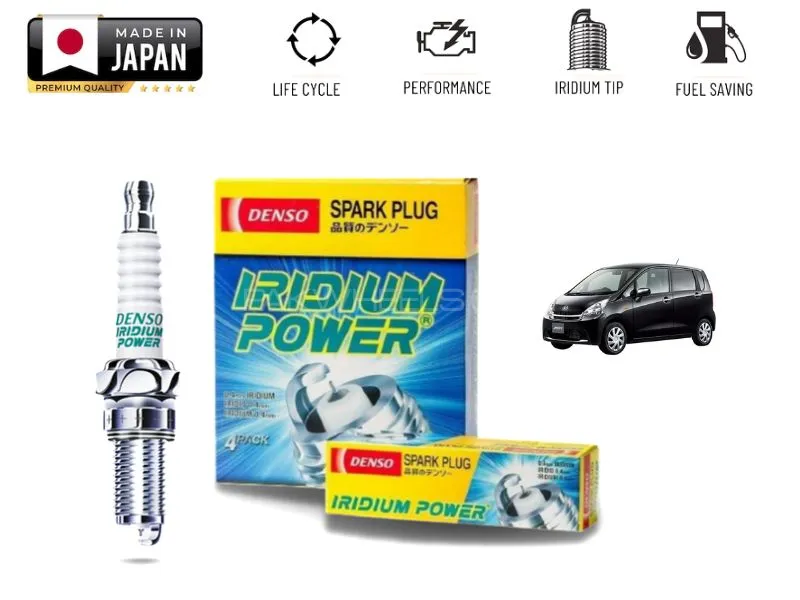 Daihatsu Move 2011-2014 Denso Iridium Spark Plug - 3 Pieces Made in Japan
