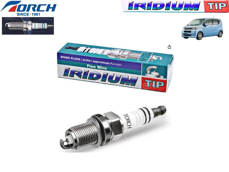 Daihatsu Move 2014-2024 Torch Iridium Spark Plug 3 Pieces 