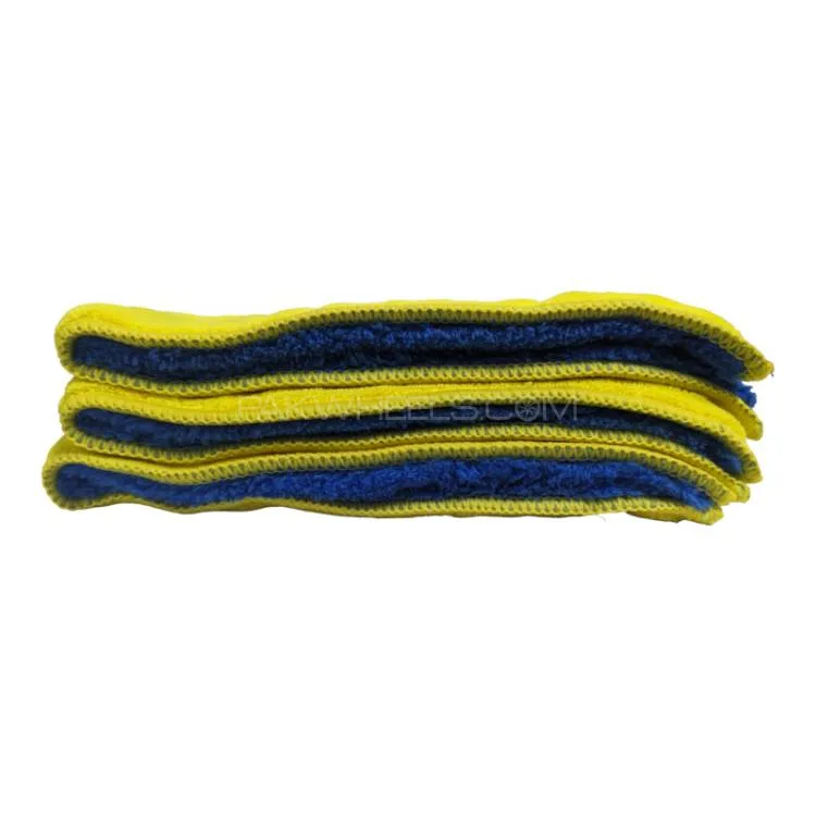 3Pcs Goodyear Double Sided Microfiber Drying Towel 40x30  3Pcs Goodyear Double Sided Microfiber Drying Towel 40x30 Image-2