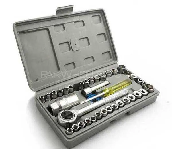 40 pcs wrench vehicle tool kit Image-1