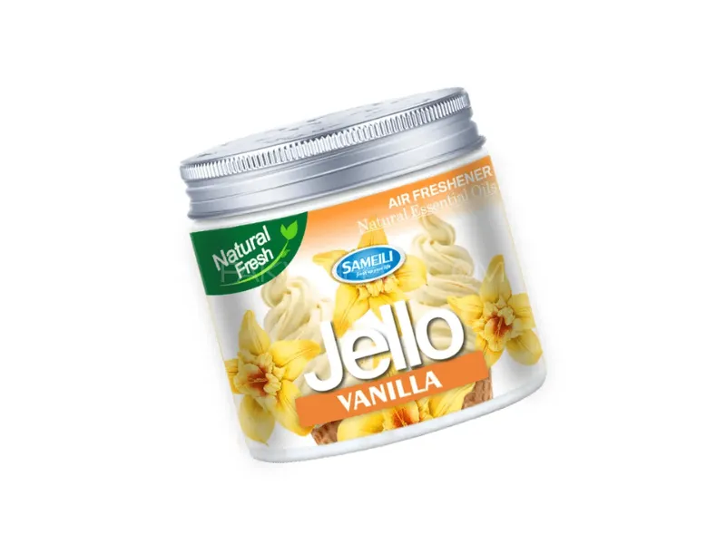 Jello - Gel Air Freshener For Car and Home  Office  Vanilla Image-1