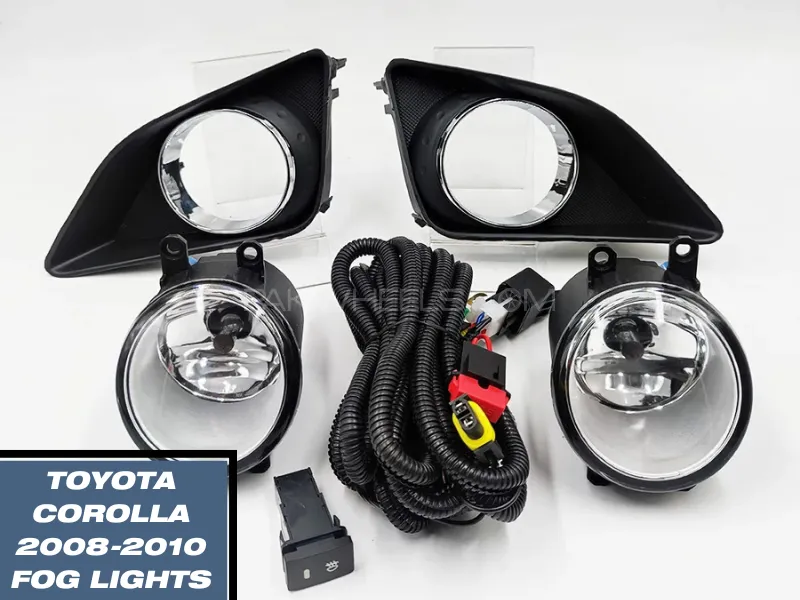 Toyota Corolla 2008-2010 Led Bugatti Fog Lights | Fog Lamp Assembly Fog Light Cover Grill 