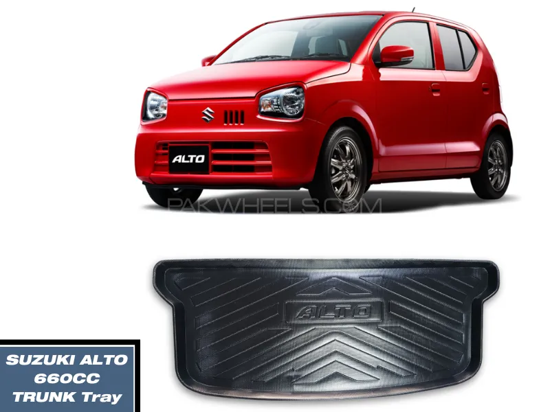 Suzuki Alto 660CC Trunk Tray in PVC Material | Special PVC Trunk Mat for Suzuki New Alto 660CC