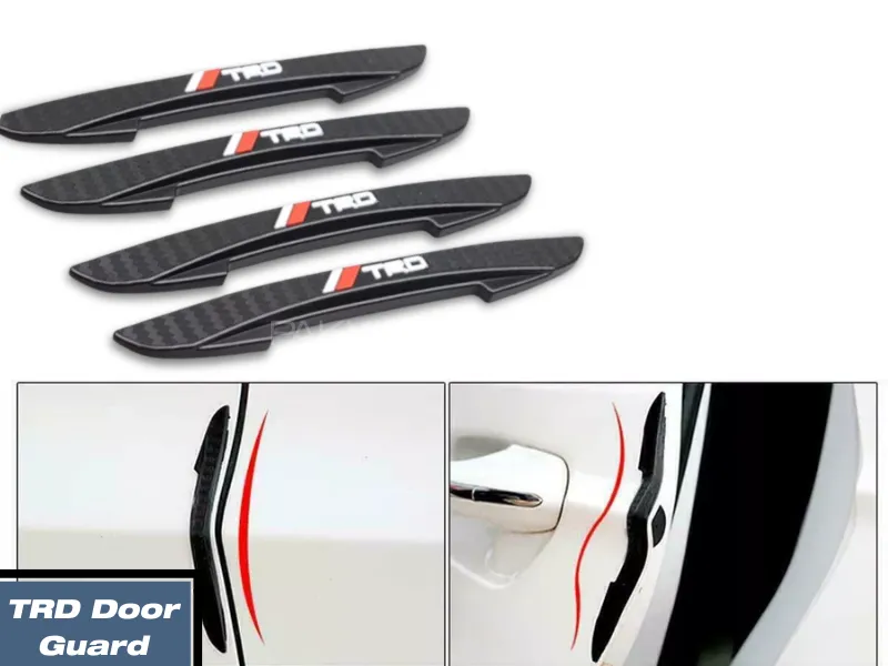 TRD Door Edge Guards | TRD Bumper Stickers | TRD Bumper Anti-Collision Strip  Image-1