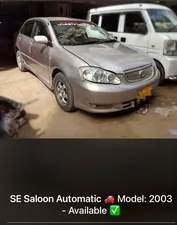 Toyota Corolla SE Saloon Automatic 2003 for Sale