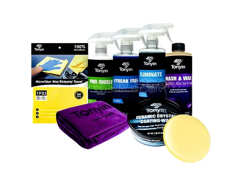 Tonyin Exclusive 7 IN 1 Car Cleaning Bundle