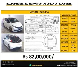 Nissan Leaf 2021 for Sale