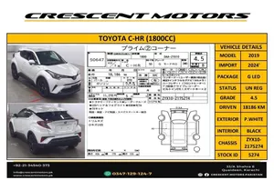 Toyota C-HR G-LED 2019 for Sale