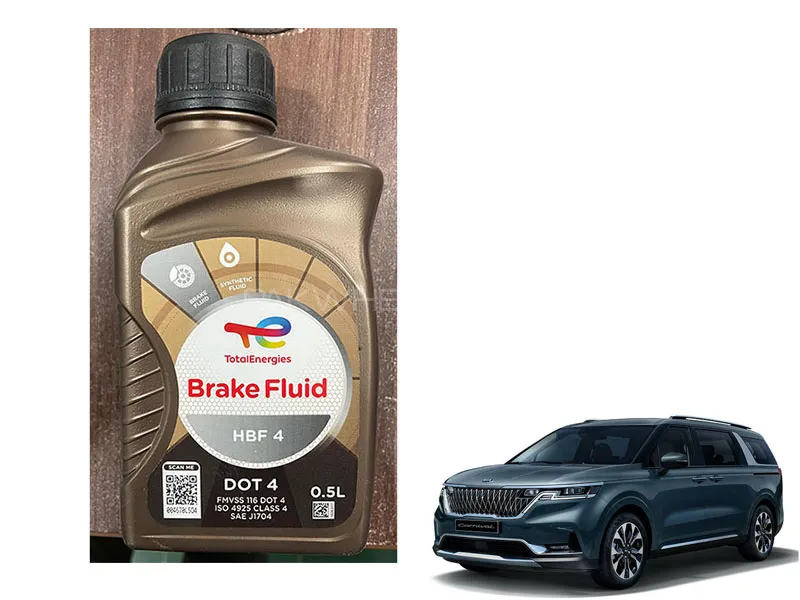 TotalEnergies HBF 4 Brake Fluid Dot 4 500ml for Kia Grand Carnival 2020 - 2024 Image-1