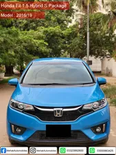 Honda Fit 1.5 Hybrid S Package 2016 for Sale