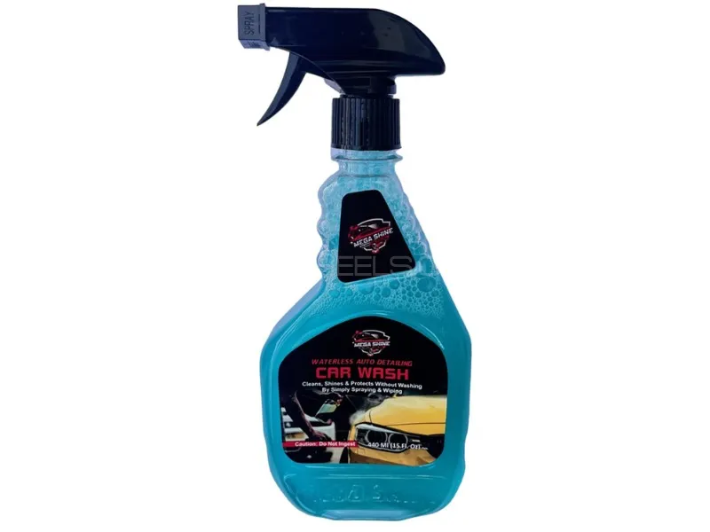 Mega Shine Waterless Auto Detailing Car Wash 440ML  Image-1
