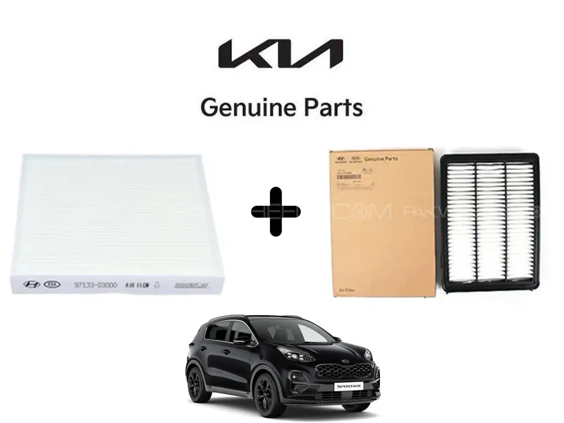 2 in 1 Deal Air and AC Filter for KIA Sportage 2019-2024 Image-1