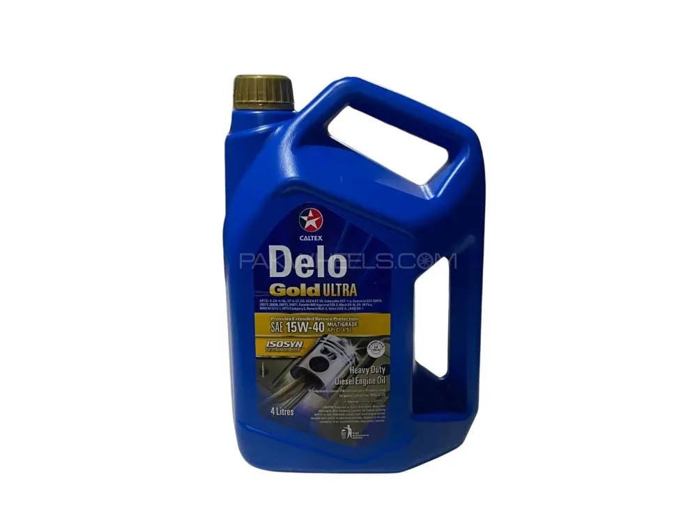 Caltex Engine Oil Diesel 15w-40 Genuine 4 litr Image-1