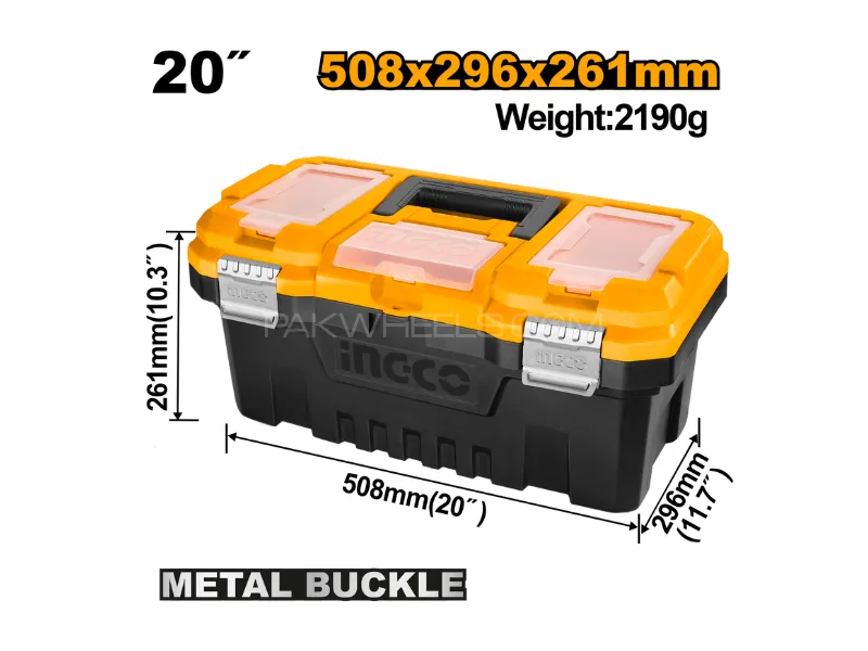 Ingco Plastic Tool Box PBX2002 Image-1