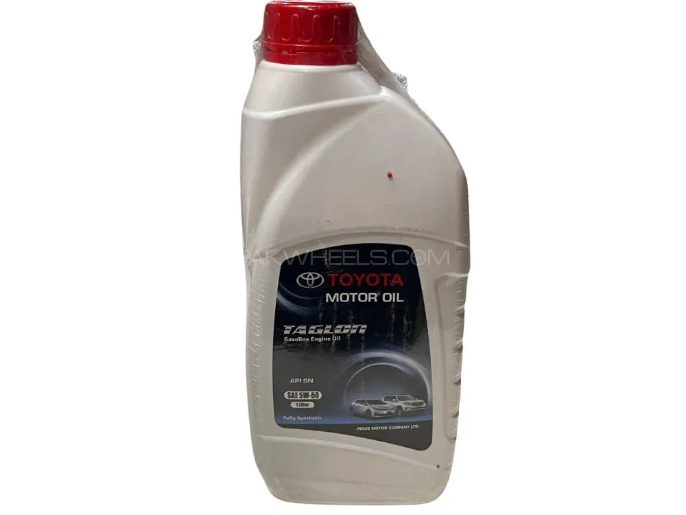 Engine Oil Toyota Taglon 1Litre 5W50 Genuine Image-1