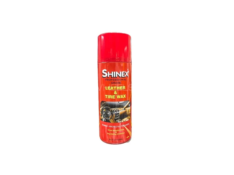 Shinex Leather And Tire Wax 450ML | Rose Image-1
