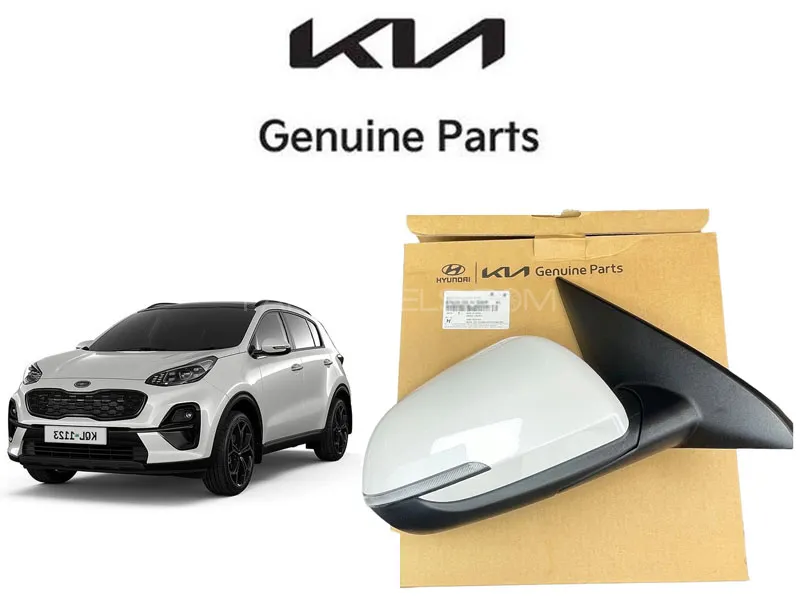 Genuine Side Mirror Left Passenger Side for KIA Sportage 2019 to 2024 Image-1