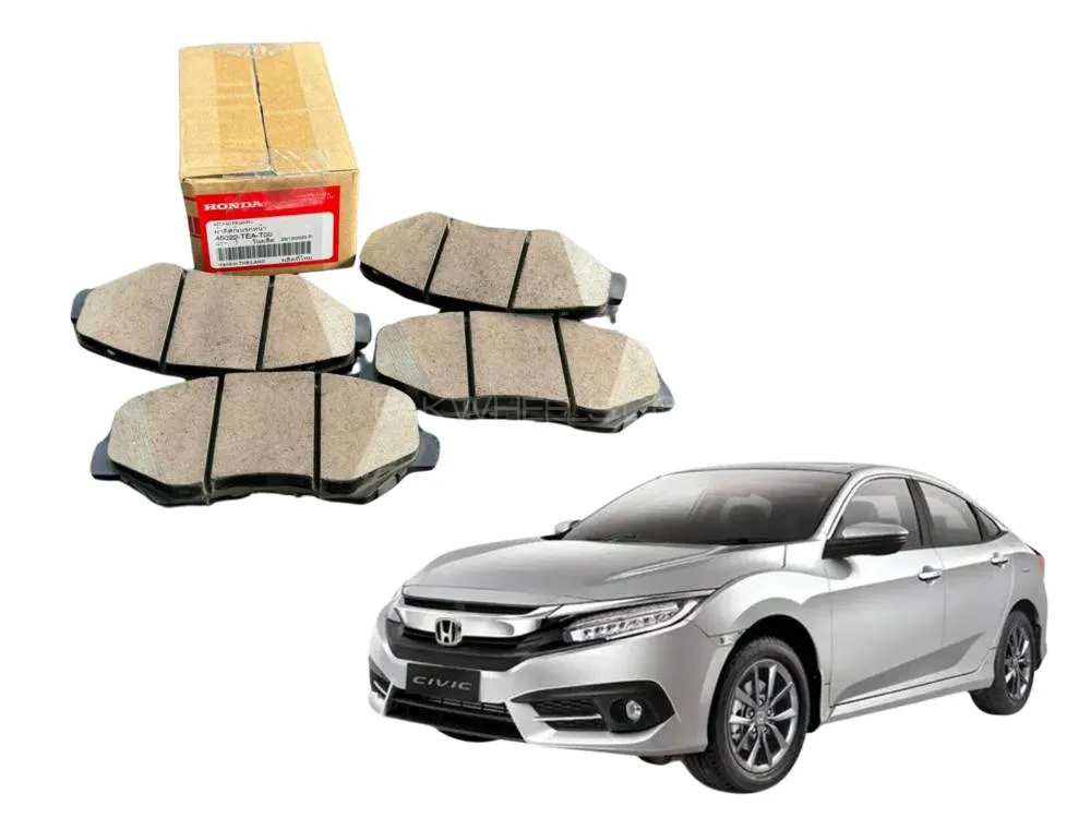 Honda Civic 2016-22 Front Disc Pad/ Brake Pad Genuine. Image-1