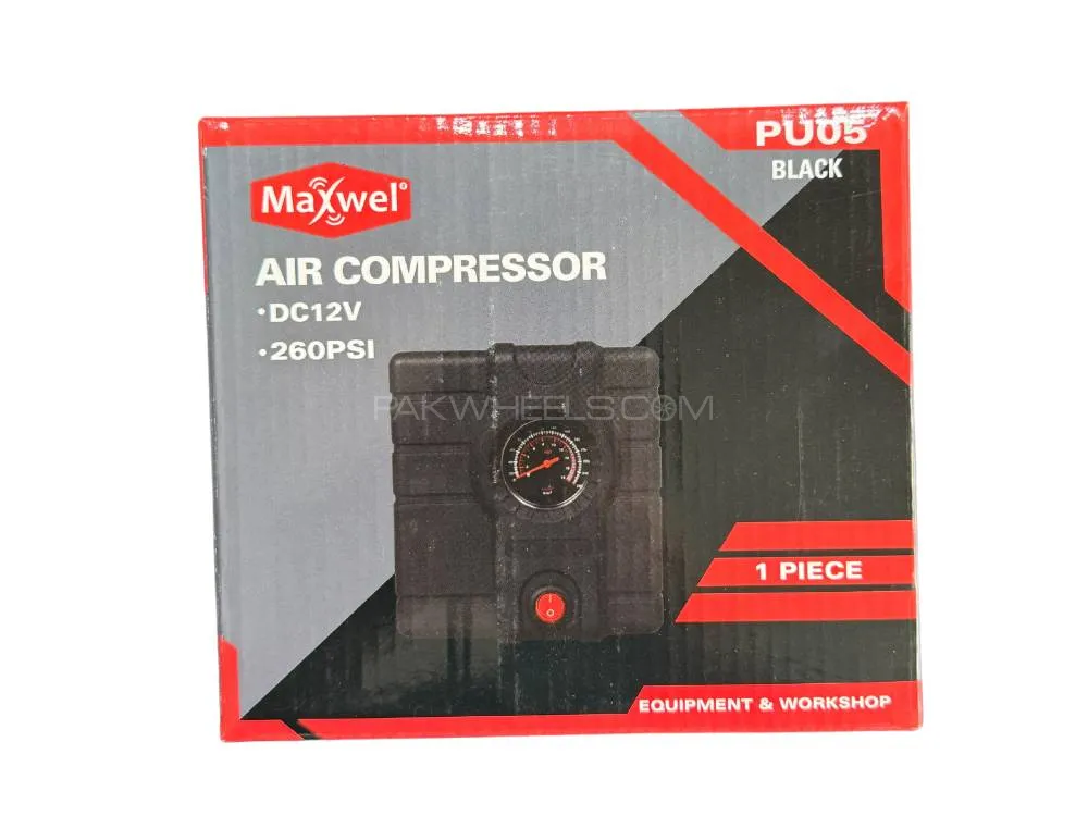 Car Tyre  Air Pump/ Compressor Maxwel Image-1