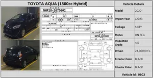 Toyota Aqua 2020 for Sale