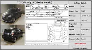 Toyota Aqua 2020 for Sale