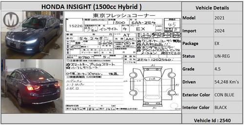 Used Honda Insight 2021