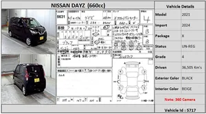 Nissan Dayz 2021 for Sale