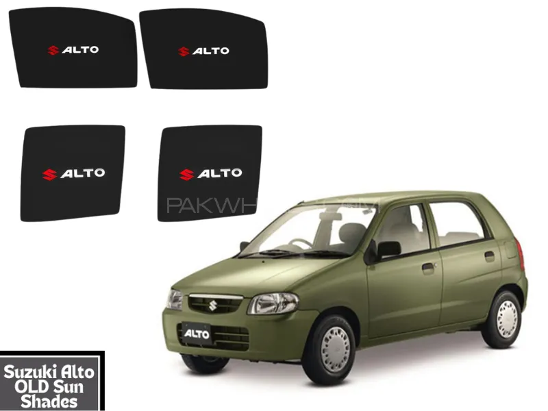 High Quality Suzuki Alto OLD Car Window shades | Sun shades fabric | Car black sun shades window