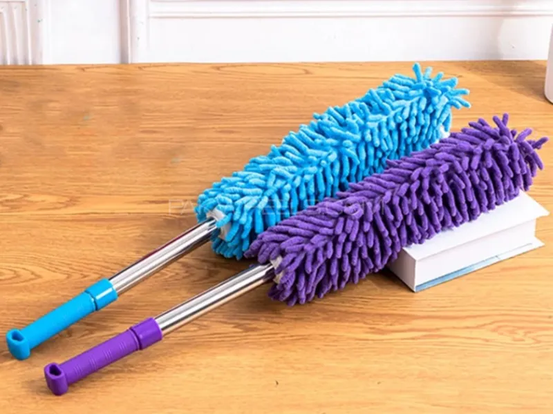 Wet/Dry Microfiber Car Body Duster | Telescoping Wax Dust Mop Cleaning Brush | Nanofiber Cotton Car  Wet/Dry Microfiber Car Body Duster | Telescoping Wax Dust Mop Cleaning Brush | Nanofiber Cotton Car  Image-2