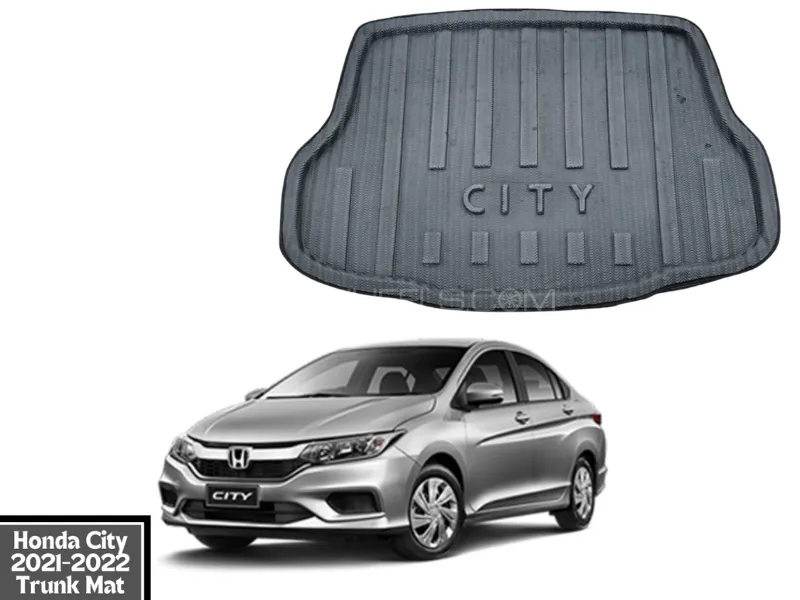 Best Quality Foam Material Honda City 2021-2022 Trunk Mat | Trunk Tray for Honda City Best Quality Image-1