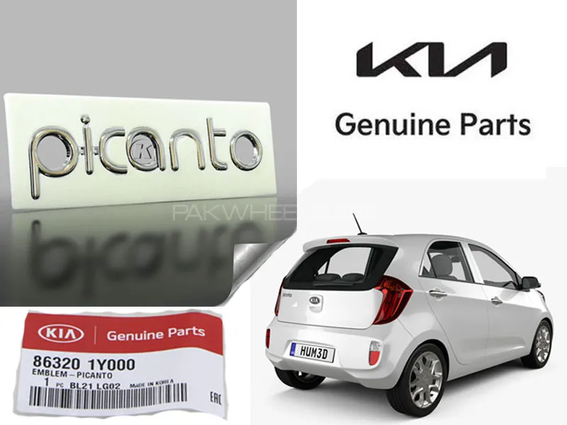 Genuine Logo Emblem of KIA Picanto 2019-2024