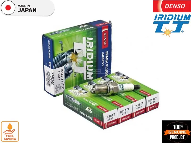 IK16TT IRIDIUM TWIN TIP SPARK PLUG DENSO JAPAN - 4 Pieces