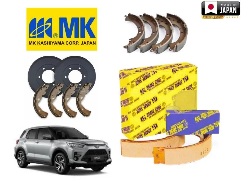 Toyota Raize 2019-2024 Rear Brake Shoe - MK Made in Japan Image-1