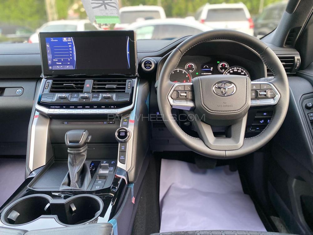 Land Cruiser AX LC300
Model: 2023
3.5L Twin Turbo Petrol
Zero Meter 
Unregistered 
Fresh import 

*Original TV + 4 cameras 
*Fingerprint Start 
*7 Seater 
*Power seat 
*Sunroof

Calling and Visiting Hours

Monday to Saturday

11:00 AM to 7:00 PM